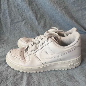 White Nike Air Force 1 Sneakers